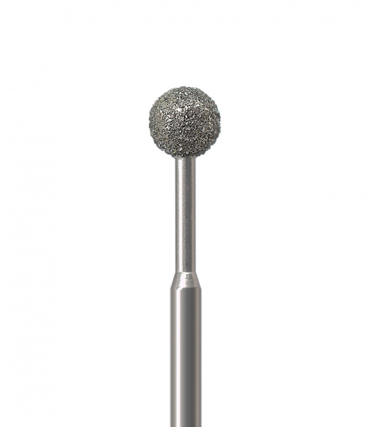 NTI 801L-035M-FG - алмазный бор для ТН, шаровидный длинный