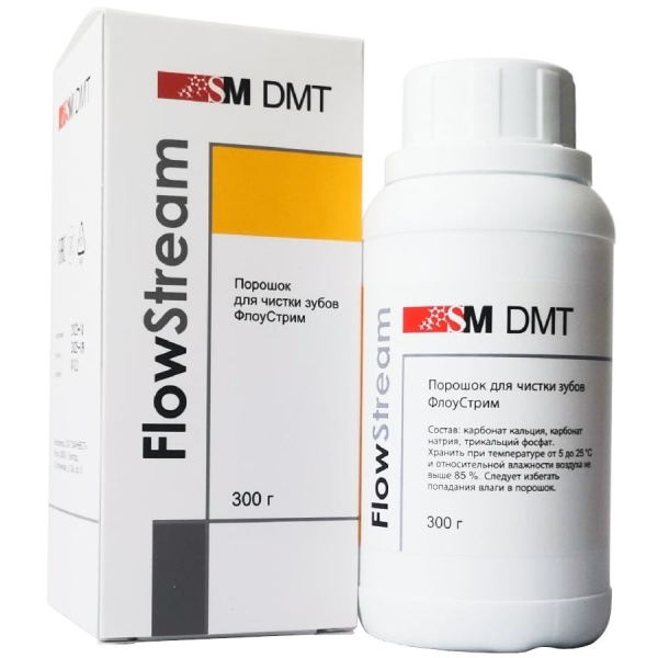 SM DMT Flow Stream Komfort - пескоструйный порошок, экзотик, 40 мкм (300 г)