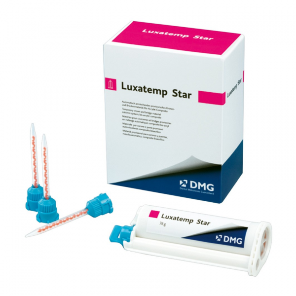 DMG Luxatemp Star Automix A2 - пластмасса для временных коронок и мостов (1 картр. 4:1 * 76 г)