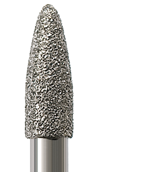 NTI 862-030M-HP - алмазный бор для ПН, пламя