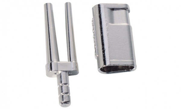 Renfert Bi-V-Pin - штифты с металлической втулкой, длина 12,5 мм (100 шт.)
