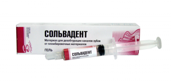 ВладМиВа Сольвадент гель - дезобтурация каналов от пломбир. материалов (5 мл)