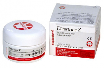 Septodont Detartrine Z - паста с Цирконом для удаления зубного камня (45 г)