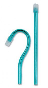 Asa Dental Слюноотсосы BLOSSOM, 15 см, бирюзовые (100 шт.)